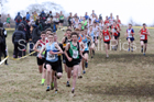 Boys under-15s, 2018 Northern Cross Country Champs., Harewood House, Leeds. Photo: David T. Hewitson/Sports for All Pics